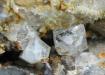 Cuarzo diamante herkimer en matriz
