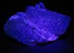 Fluoritas fluorescentes y piritas