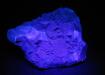 Fluoritas fluorescentes y piritas