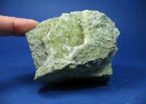 Clinozoisita, Epidota y Cuarzo cristal roca.